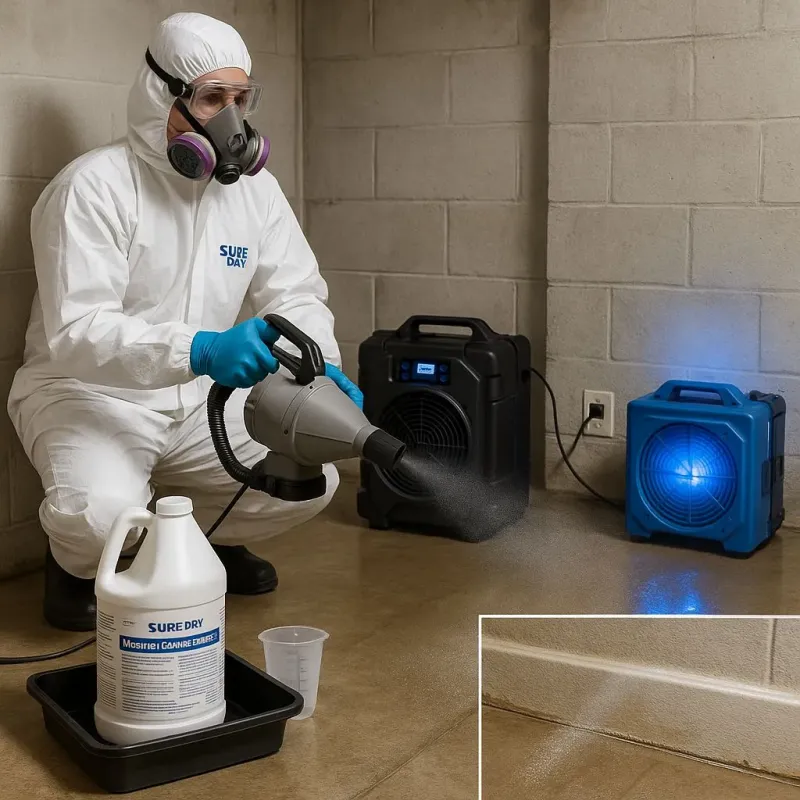 Sanitization and Odor Removal process in City of Roanoke, VA